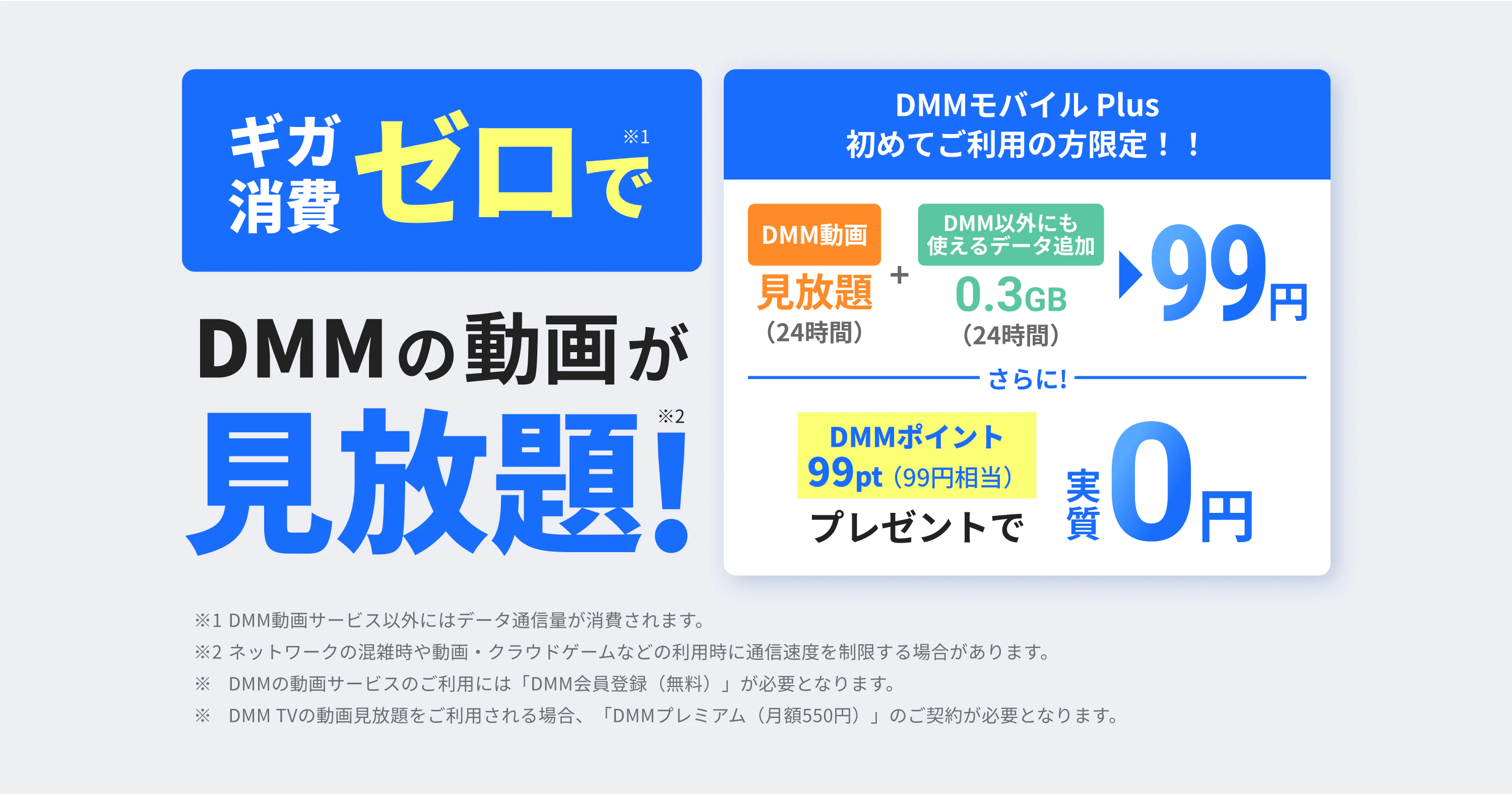 DMMモバイル Plus