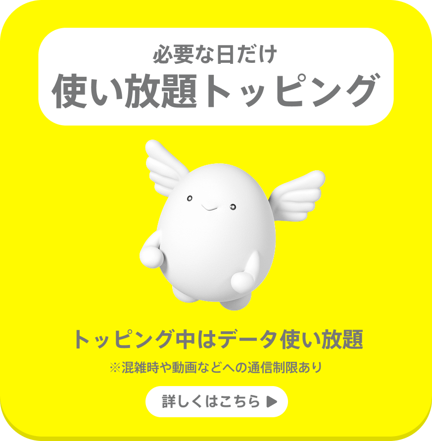 使い放題トッピング